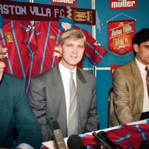 Brian Little is unveiled as Aston Villas new manager Brian Little is unveiled as Aston Villas new manager
