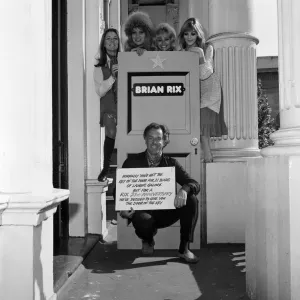 Brian Rix Celebrates 21 Years of Farce, 1971 Print Brian Rix Celebrates 21 Years of Farce, 1971 Print