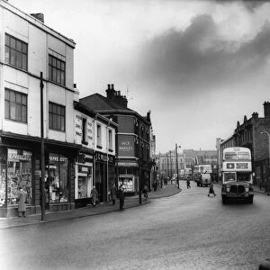 Bridge Street, St Helens, Merseyside, 30th August 1958