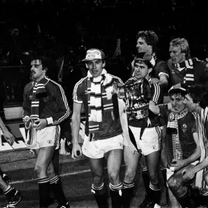 Brighton & Hove Albion 0-4 Manchester United, 1983 FA Cup Final Replay at Wembley Stadium