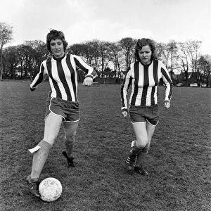 Brighton and Hove Albion Ladies Football Team. 25th February 1974