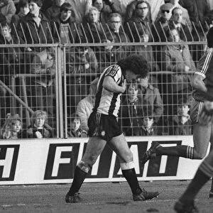 Brighton v Newcastle United in the FA Cup 3rd Round match January 1983 Kevin