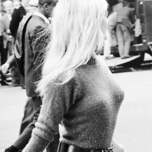 Brigitte Bardot Print - Lancaster Gate, London 1966 Brigitte Bardot Print - Lancaster Gate, London 1966