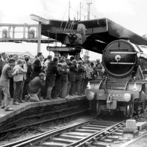 There was a brisk sale in platform tickets when Engine No There was a brisk sale in platform tickets when Engine No