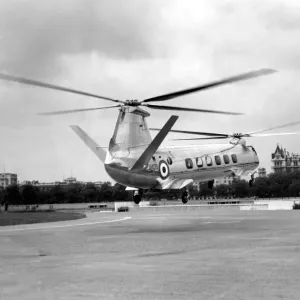 A Bristol 173 twin engine RAF evaluation helicopter A Bristol 173 twin engine RAF evaluation helicopter