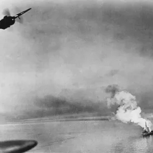Bristol Beaufighter Print: Convoy Attack over Heligoland