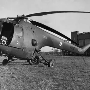 A Bristol Sycamore HR13 helicopter XD196 of 275 Squadron seen here at RAF Linton A Bristol Sycamore HR13 helicopter XD196 of 275 Squadron seen here at RAF Linton