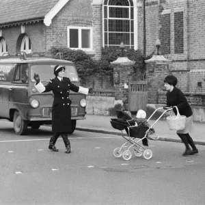 Britains first Traffic Warden to control traffic as opposed to booking cars for Britains first Traffic Warden to control traffic as opposed to booking cars for
