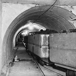 Britains most modern coal mine at Comrie Colliery, Cowdenbeath, Scotland