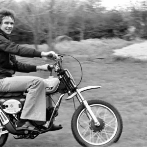 Britains top motor-cycling ace Barry Sheene aged 24
