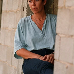 British aid worker Sally Becker in Bosnia 1993 Sally Becker was dubbed