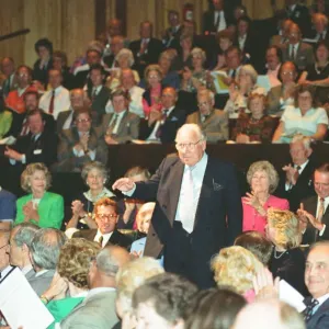 Former British Airways Chair Lord King seen here during the British Airways AGM in Former British Airways Chair Lord King seen here during the British Airways AGM in