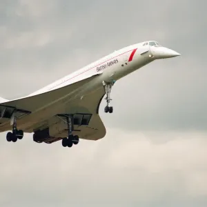 British Airways Concorde G-BOAF Print British Airways Concorde G-BOAF Print
