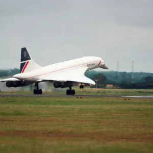 British Airways Concorde G-BOAF Print British Airways Concorde G-BOAF Print