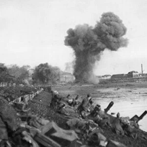 British assault troops land on Walcheren at dawn on 1 November 1944 the first stage of