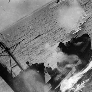 British Beaufighters cripple whole enemy fleet convoy off Norwegian Coast