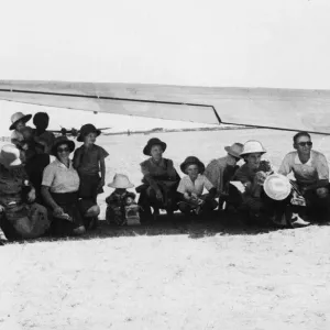 British civilians evacuated by R. A. F. aircraft from Burma. 14th April 1942 British civilians evacuated by R. A. F. aircraft from Burma. 14th April 1942
