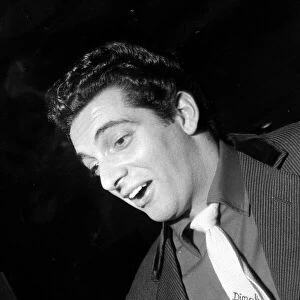 British crooner Frankie Vaughan January 1957