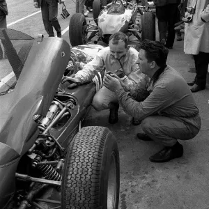 British Grand Prix 1964 Silverstone July 1964 John Surtees British Grand Prix 1964 Silverstone July 1964 John Surtees