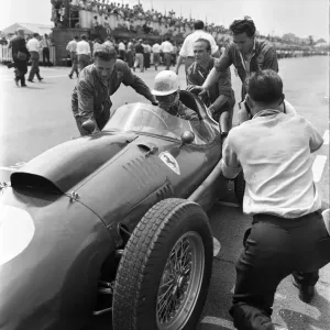 British Grand Prix at Silverstone, Northamptonshire, July 1958 British Grand Prix at Silverstone, Northamptonshire, July 1958