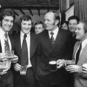 Former British Heavyweight champion boxer Henry Cooper at the Ryton Bridge Hotel, Ryton