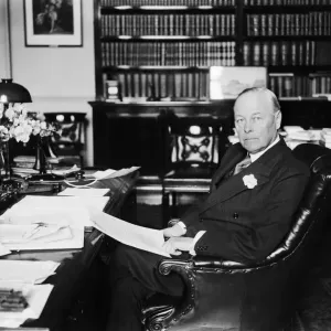 British Home Secretary Sir William Joynson-Hicks Print 1928 British Home Secretary Sir William Joynson-Hicks Print 1928