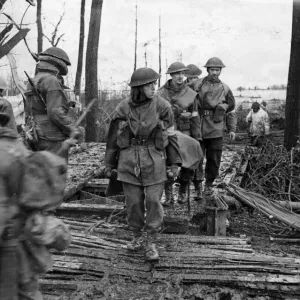 British infantry seize 12 villages in drive into Germany