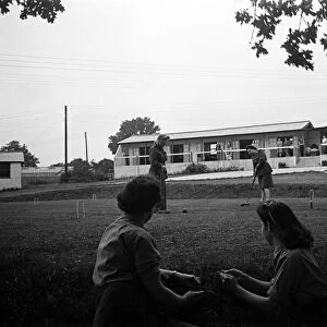 British Legion Sanatorium at Nayland, Suffolk. Circa 1946