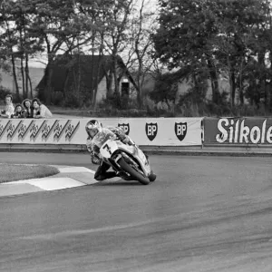 Barry Sheene in Action at Donington Park Print 1979 Barry Sheene in Action at Donington Park Print 1979