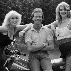 British Motorcycle road racer Barry Sheene and girlfriend Stephanie McLean are to co-star British Motorcycle road racer Barry Sheene and girlfriend Stephanie McLean are to co-star