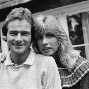 British Motorcycle road racer Barry Sheene at home with girlfriend Stephanie McLean British Motorcycle road racer Barry Sheene at home with girlfriend Stephanie McLean