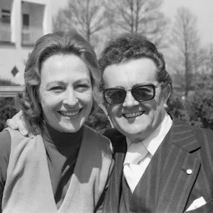 British musician Ronnie Ronalde pictured outside his hotel in St Martin