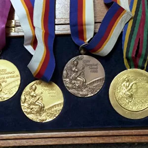 British Olympic rower, Steve Redgraves medals - 19 / 02 / 1994