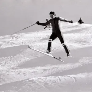 British Olympic Ski Team 1976 Olympics Olympic Games Konrad Bartelski jumping