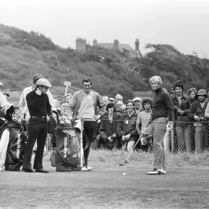 British Open 1973. Troon Golf Club in Troon, Scotland. Pictured British Open 1973. Troon Golf Club in Troon, Scotland. Pictured