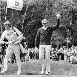 British Open 1975. Carnoustie Golf Links, Scotland, held 9th - 13th July 1975 British Open 1975. Carnoustie Golf Links, Scotland, held 9th - 13th July 1975