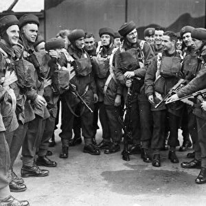 British Parachute Squadron (actual regiment unknown) training group