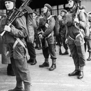 British Paratroops in Training Print, 20th October 1941 British Paratroops in Training Print, 20th October 1941