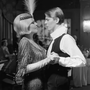 David Bowie and Kim Novak on Set in West Berlin, 1978 Print David Bowie and Kim Novak on Set in West Berlin, 1978 Print