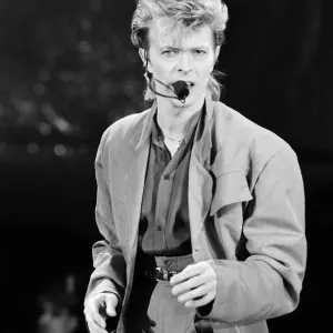 David Bowie Live at Wembley Print 20th June 1987 David Bowie Live at Wembley Print 20th June 1987