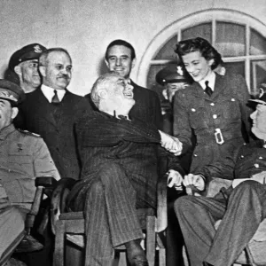 Tehran Conference Print, December 1943 Tehran Conference Print, December 1943