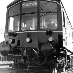 One of British Rails new Diesel Multiple Units which will come into operation One of British Rails new Diesel Multiple Units which will come into operation
