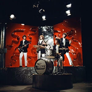 British rock group The Troggs appearing on the BBC television programme Top Of The Pops