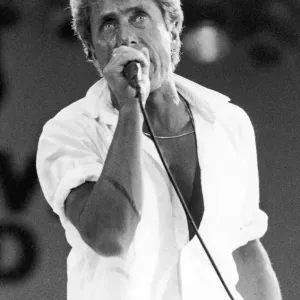 British rock group The Who, performing at Wembley Stadium for Live Aid British rock group The Who, performing at Wembley Stadium for Live Aid