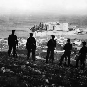 British Royal Marines on Guard in the Dardanelles Print British Royal Marines on Guard in the Dardanelles Print
