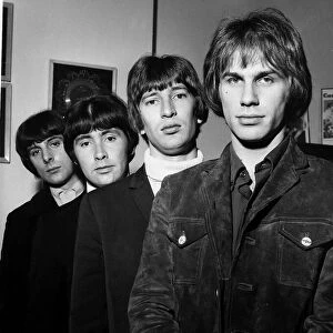 British Sixties pop group The Troggs in profile 1967