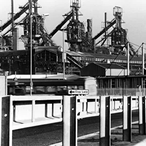 British Steel Corporation, Clay Lane, Teesside, 30th October 1987