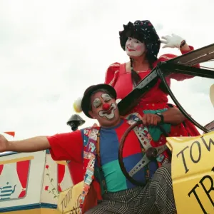 The British Steel Gala held at Kirkleatham Showground. - Tom and Tilly Turnip entertained The British Steel Gala held at Kirkleatham Showground. - Tom and Tilly Turnip entertained