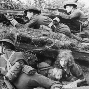 British troops of General Dempseys 2nd Army during the push on Hertogenbosch British troops of General Dempseys 2nd Army during the push on Hertogenbosch