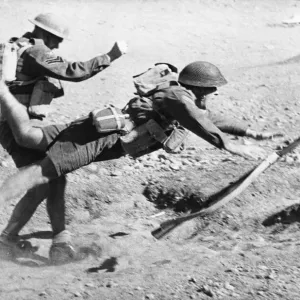 British troops training in Kermanshah, Persia. (Picture British troops training in Kermanshah, Persia. (Picture